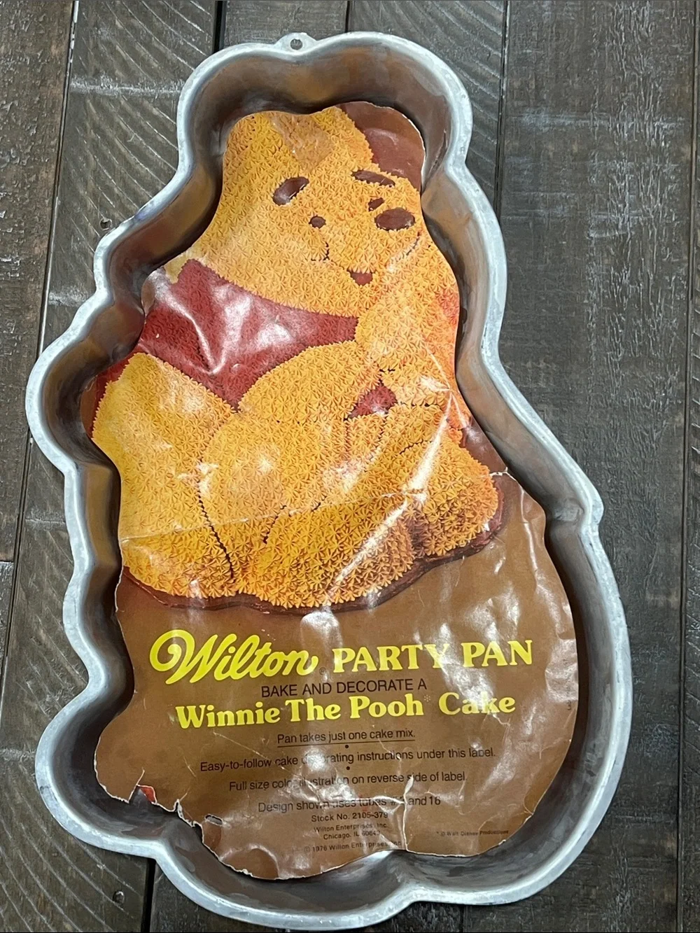 1976 Wilton Winnie the Pooh Cake Pan